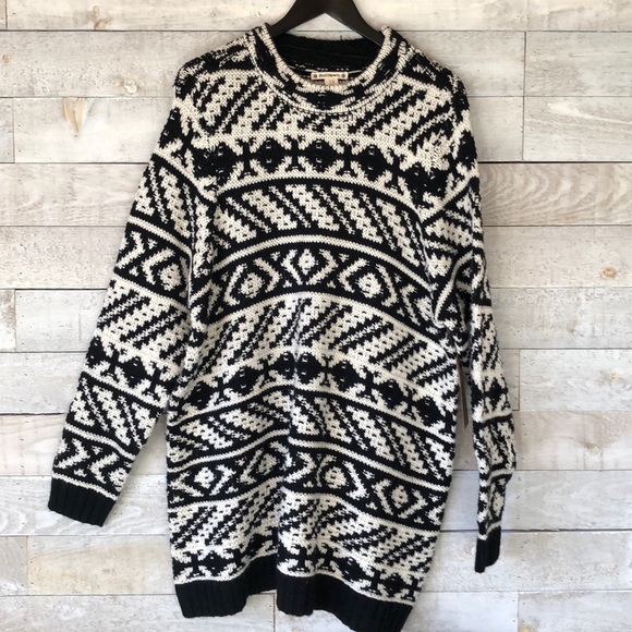 Ruff Hewn Sweaters - Striking tunic sweater
